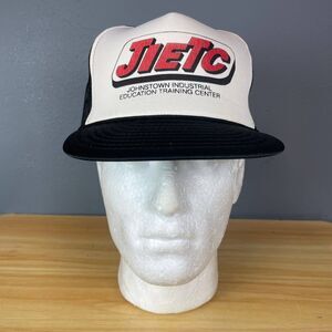 Vintage JIETC Hat Cap Johnstown Industrial Training Center Mesh Snapback